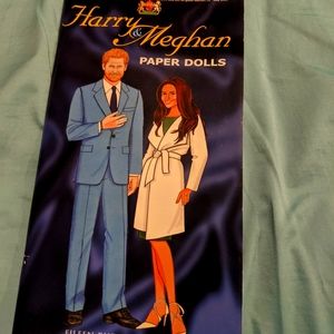 Prince Harry & Meghan Paper Dolls